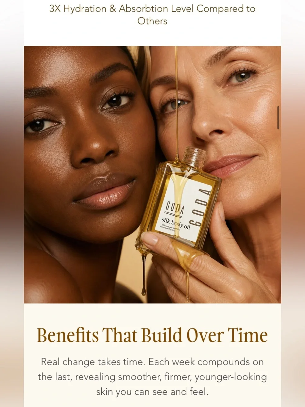 Goda Silk Body Oil — Golden Body Oil for Smooth, Radiant Skin